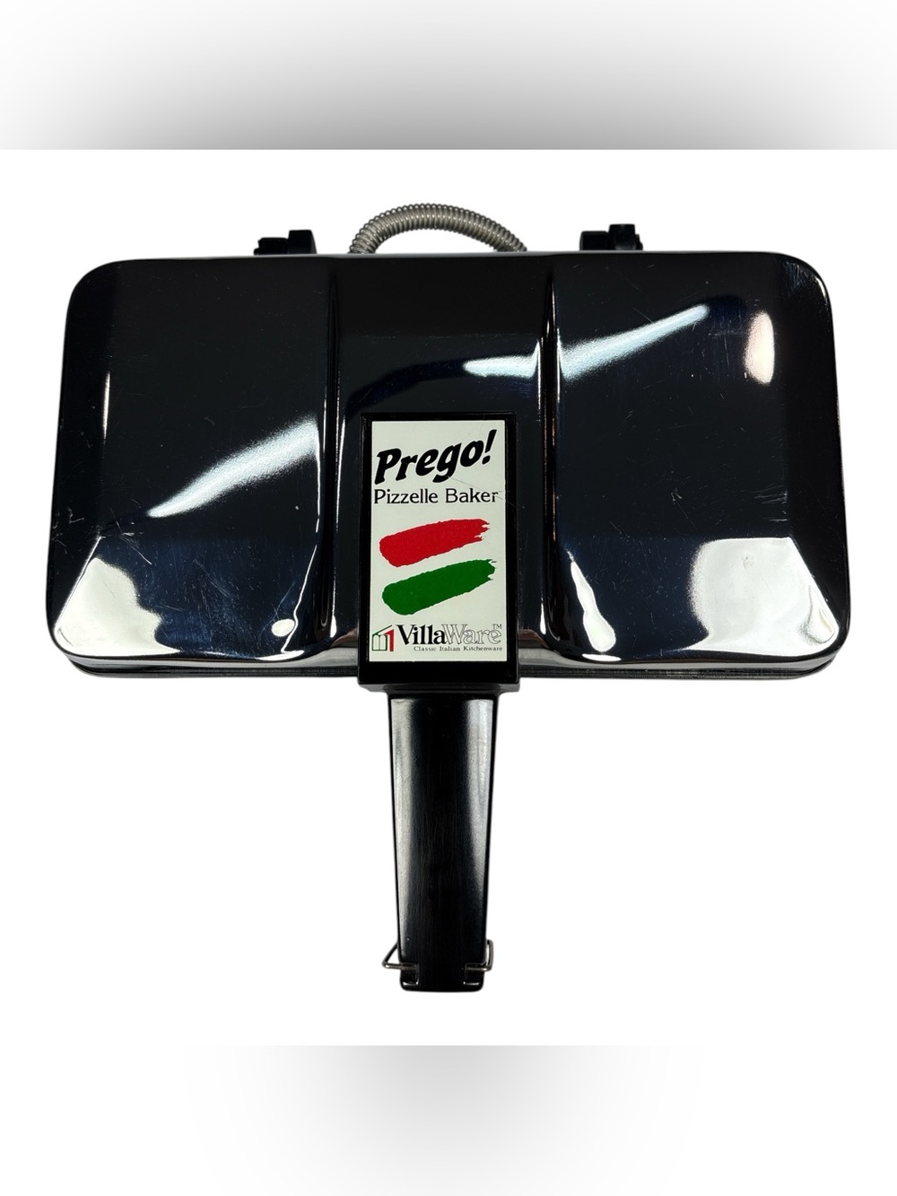 VillaWare Prego Pizzelle Baker/Maker 3600-NS Italian Cookies Dessert Tested